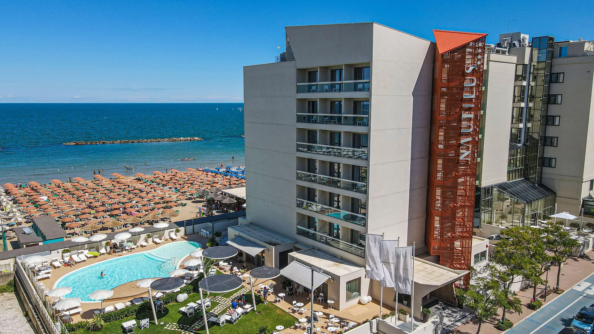 4 Seafront Hotels Close to Parco Naturale Monte San Bartolo